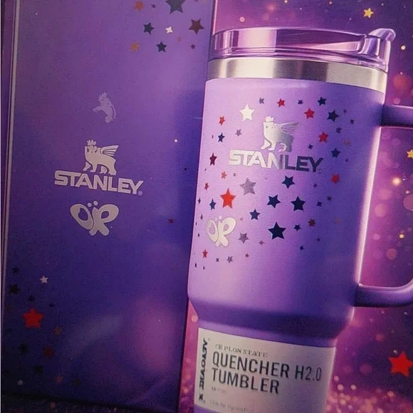 Stanley x Olivia Rodrigo Quencher H2.0 Flow State Tumbler 40oz New USA stock - Picture 2 of 6